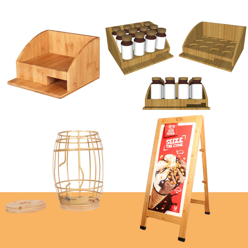 對地球最環(huán)保的展架材料為什么是竹子？竹子可以制作成啥樣的展架？