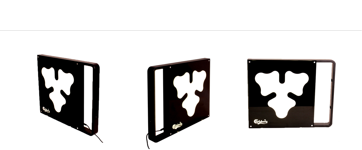 定制掛墻發(fā)光LED標(biāo)牌亞克力LOGO展示標(biāo)識